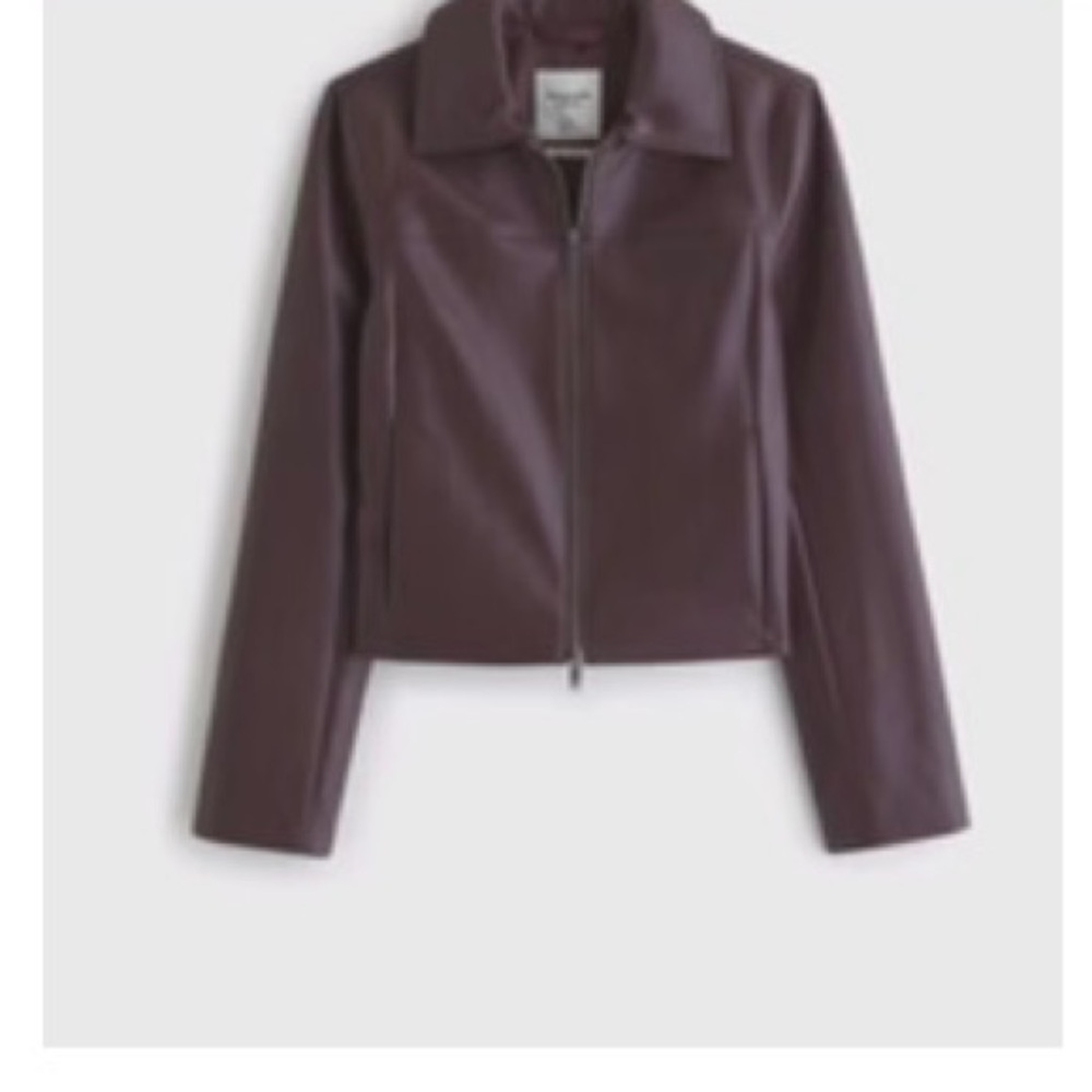 Slim Zip Vegan Leather